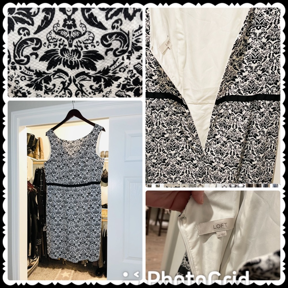 Black and White Dress